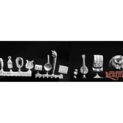 Miniature<Adventuring Accessories: Dark Heaven Legends RPR 02638 - Miniature Marvels: Airplane Models & Painted Dice