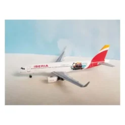 Airplane Model*Aero Classics AC411205 1:400 Iberia Express A320 EC-LEA - Miniature Marvels: Airplane Models & Painted Dice