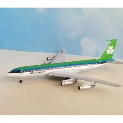 Airplane Model*Aeroclassics AC411305 1:400 Aer Lingus Boeing 707-320B EI-ASO - Miniature Marvels: Airplane Models & Painted Dice