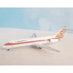 Airplane Model*Aeroclassics AC411323 1:400 Continental Airlines DC-9-32 N531TX - Miniature Marvels: Airplane Models & Painted Dice
