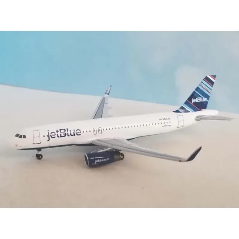 Airplane Model*Aeroclassics AC411268 1:400 Jetblue A320 N821JB - Miniature Marvels: Airplane Models & Painted Dice