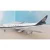 Airplane Model*AeroClassics BBX41663 1:400 Olympic Airways Boeing 747-200 SX-OAD - Miniature Marvels: Airplane Models & Painted Dice