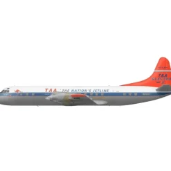 Shop All*AeroClassics CA 9F1 1:200 TAA Lockheed L-188 Electra VH-TLA - Miniature Marvels: Airplane Models & Painted Dice