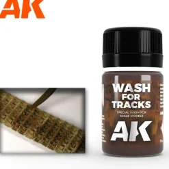Paint<AFV Series: Track Wash LTG AK-083 - Miniature Marvels: Airplane Models & Painted Dice