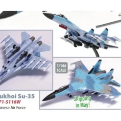 Airplane Model*Air Force 1 AF1-S116W 1:144 Chinese Air Force SU-35 - Miniature Marvels: Airplane Models & Painted Dice