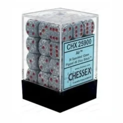 Dice<Air: Speckled 36d6 12mm Dice Block CHX 25900 - Miniature Marvels: Airplane Models & Painted Dice