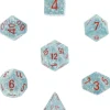 Dice<Air: Speckled Polyhedral Dice Set (7's) CHX 25300 - Miniature Marvels: Airplane Models & Painted Dice