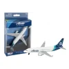 Airplane Model*Alaska Airlines Single Plane New Livery - Miniature Marvels: Airplane Models & Painted Dice