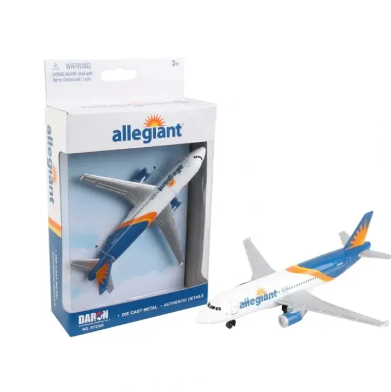 Airplane Model*Allegiant Single Plane New Livery - Miniature Marvels: Airplane Models & Painted Dice