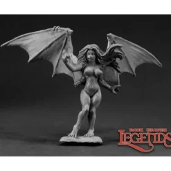 Miniature<Alura, Succubus Temptress: Dark Heaven Legends RPR 03341 - Miniature Marvels: Airplane Models & Painted Dice