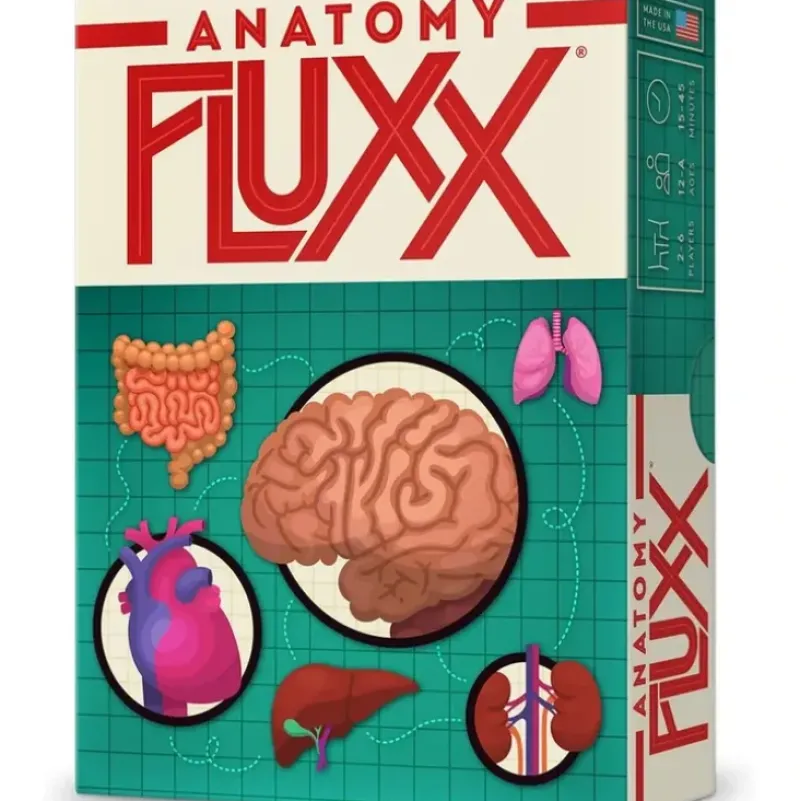 Shop All*Anatomy Fluxx LOO 084 - Miniature Marvels: Airplane Models & Painted Dice