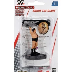 Miniature<Andre the Giant Expansion Pack: WWE HeroClix WZK 73912 - Miniature Marvels: Airplane Models & Painted Dice