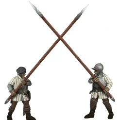 Shop All*Anglo-Scots Pikemen and Halberdiers STLs - Miniature Marvels: Airplane Models & Painted Dice