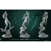 Miniature<Anita the Young Witch, 32mm - Miniature Marvels: Airplane Models & Painted Dice