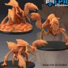 Miniature<Ankheg - Miniature Marvels: Airplane Models & Painted Dice