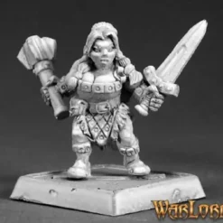 Miniature*Annasha Tomebreaker: Warlord RPR - Miniature Marvels: Airplane Models & Painted Dice