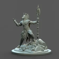 Miniature<Anubis - Miniature Marvels: Airplane Models & Painted Dice