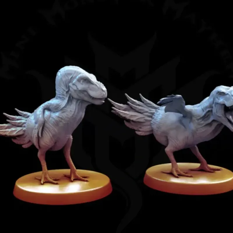Miniature<Apex Rex Hybrid - Miniature Marvels: Airplane Models & Painted Dice