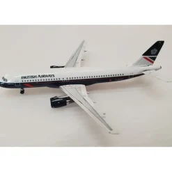 Airplane Model*ARD400 ARD4BA05 1:400 British Airways Airbus A320-211 G-BUSH - Miniature Marvels: Airplane Models & Painted Dice