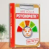 Egpull<Are You A Psychopath? - Take The Test - Hardcover Book - Hysterical Gag Gift - Miniature Marvels: Airplane Models & Painted Dice