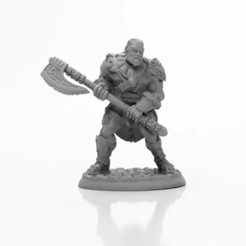 Miniature<Arik Axereaver, Barbarian: Dark Heaven Legends RPR 04006 - Miniature Marvels: Airplane Models & Painted Dice