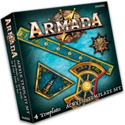 Shop All*Armada: Acrylic Template Set MGE MGARM105 - Miniature Marvels: Airplane Models & Painted Dice
