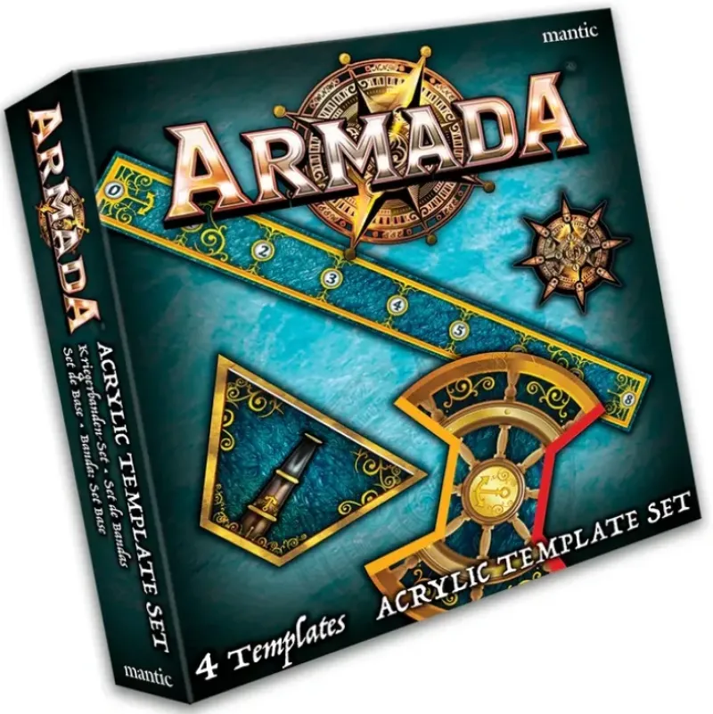 Shop All*Armada: Acrylic Template Set MGE MGARM105 - Miniature Marvels: Airplane Models & Painted Dice
