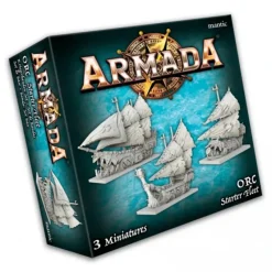 Shop All*Armada: Orc Starter Fleet MGE MGARO101 - Miniature Marvels: Airplane Models & Painted Dice