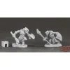 Miniature<Armored Goblin Spearman (2): Dark Heaven Legends RPR 03850 - Miniature Marvels: Airplane Models & Painted Dice