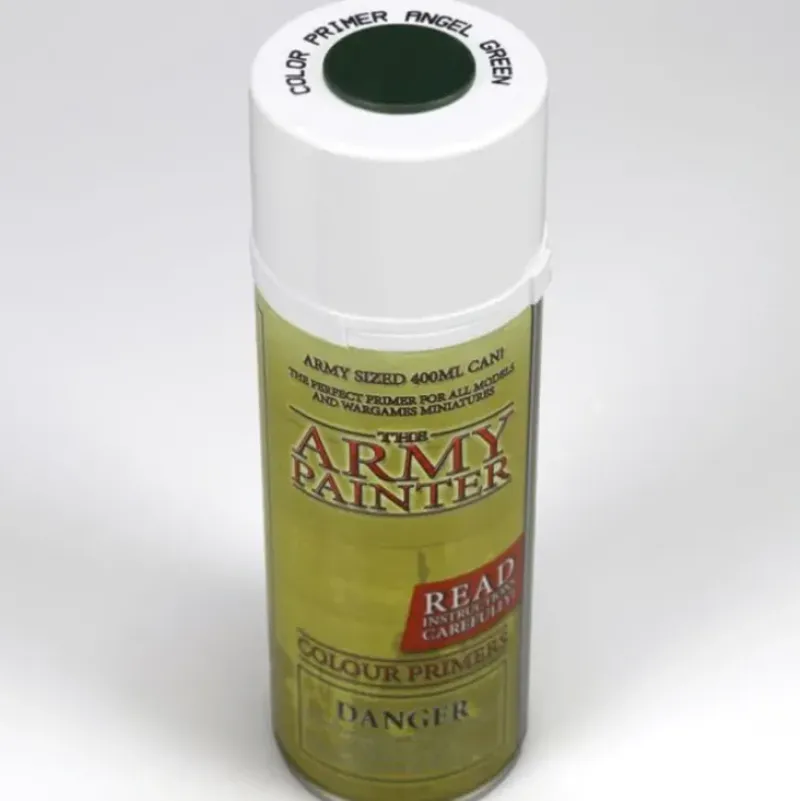 Shop All*Army Paints - Colour Primer: Angel Green - Miniature Marvels: Airplane Models & Painted Dice