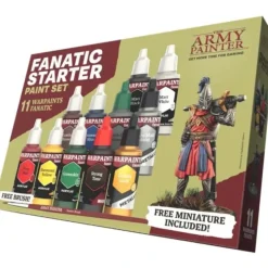 Paint<Army Paints - Warpaints Fanatic: Starter Set - Miniature Marvels: Airplane Models & Painted Dice