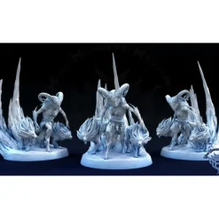 Miniature<Artic Owl Wanderer - Miniature Marvels: Airplane Models & Painted Dice