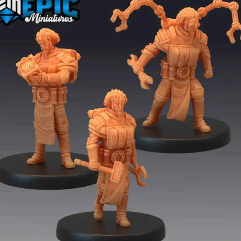 Miniature<Artificer - Miniature Marvels: Airplane Models & Painted Dice