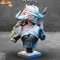Shop All*Asbeel Bust - Miniature Marvels: Airplane Models & Painted Dice
