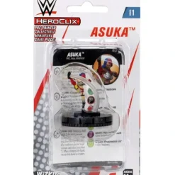 Miniature<Asuka Expansion Pack: WWE HeroClix WZK 73915 - Miniature Marvels: Airplane Models & Painted Dice