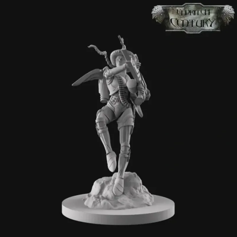 Miniature<Atlantean Alliance Adleita - Miniature Marvels: Airplane Models & Painted Dice