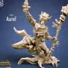 Miniature<Aurel - Miniature Marvels: Airplane Models & Painted Dice