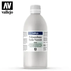 Accessories<Auxillary Products: Satin Polyurethane Varnish 500ml - Miniature Marvels: Airplane Models & Painted Dice