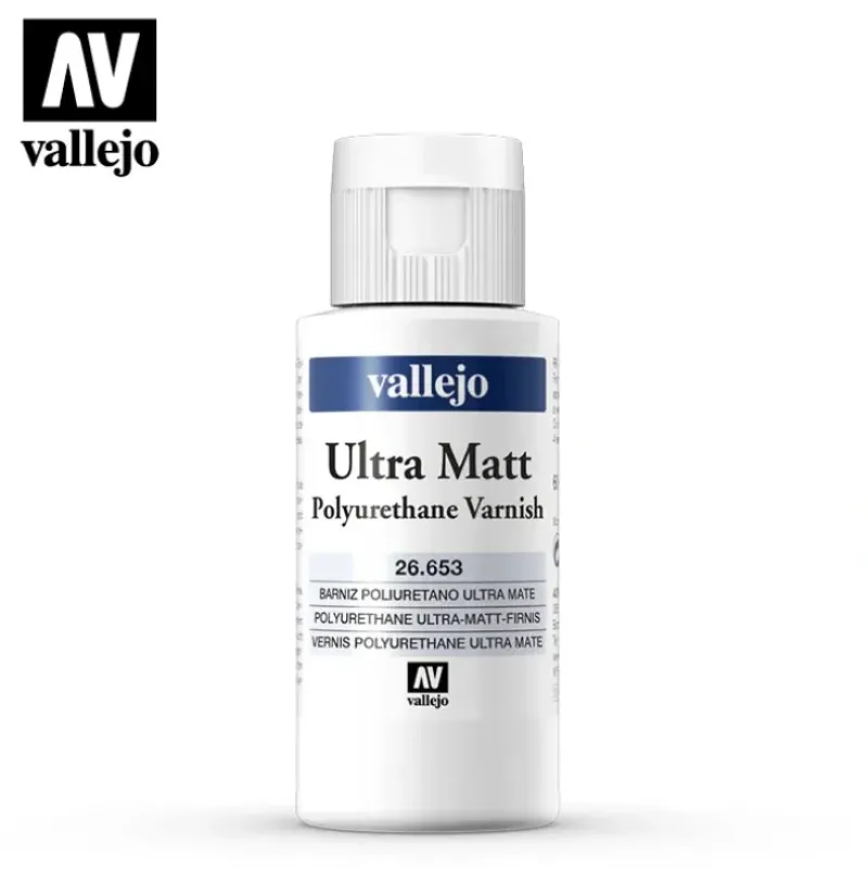 Shop All*Auxillary Products: Ultra Matt Polyurethane Varnish 60ml - Miniature Marvels: Airplane Models & Painted Dice