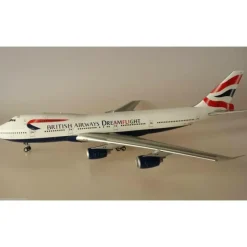 Airplane Model*AV27420514 Inflight/Aviation200 1:200 British Airways Boeing 747-200 "Dream Flight" - G-BDXB - Miniature Marvels: Airplane Models & Painted Dice