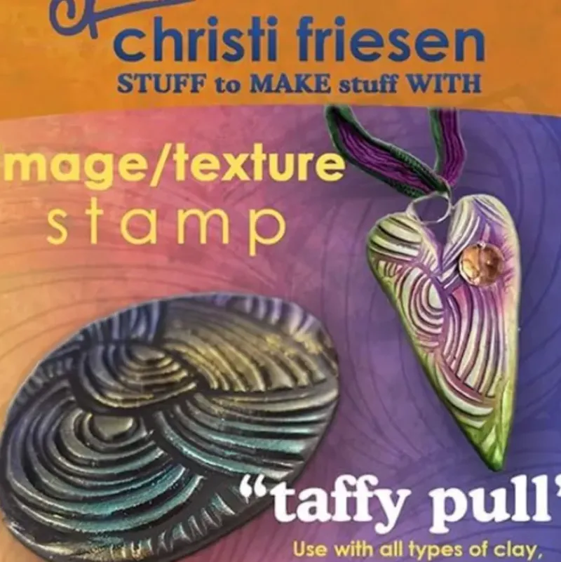 Shop All*AVES: Rubber Texture Clay Stamps Taffy Pull - Miniature Marvels: Airplane Models & Painted Dice