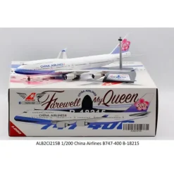 Airplane Model*Aviation200 ALB2CI215B 1:200 China Airlines Boeing 747-400 - Miniature Marvels: Airplane Models & Painted Dice