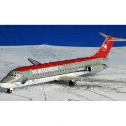 Airplane Model**Aviation200 AV2932001 1:200 Northwest McDonnell Douglas DC-9-31 - Miniature Marvels: Airplane Models & Painted Dice