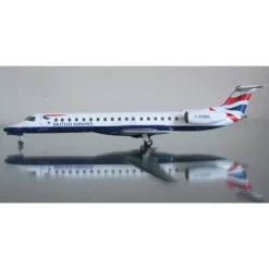 Airplane Model*Aviation200 G-EMBS 1:200 British Airways ERJ-145EU - Miniature Marvels: Airplane Models & Painted Dice
