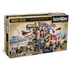 Board Game<Axis & Allies: WWI 1914 RGS 02568 - Miniature Marvels: Airplane Models & Painted Dice