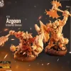 Miniature<Azgaan - Miniature Marvels: Airplane Models & Painted Dice