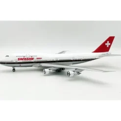 Airplane Model**B Models B-743-IGC-P 1:200 Swiss Air Boeing 747-300 - Miniature Marvels: Airplane Models & Painted Dice