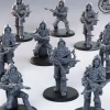Miniature<Bandit Rangers - Miniature Marvels: Airplane Models & Painted Dice