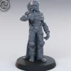 Miniature<Bandit Scimitar On Shoulder - Miniature Marvels: Airplane Models & Painted Dice