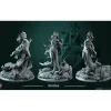 Miniature<Banshee, 32mm - Miniature Marvels: Airplane Models & Painted Dice